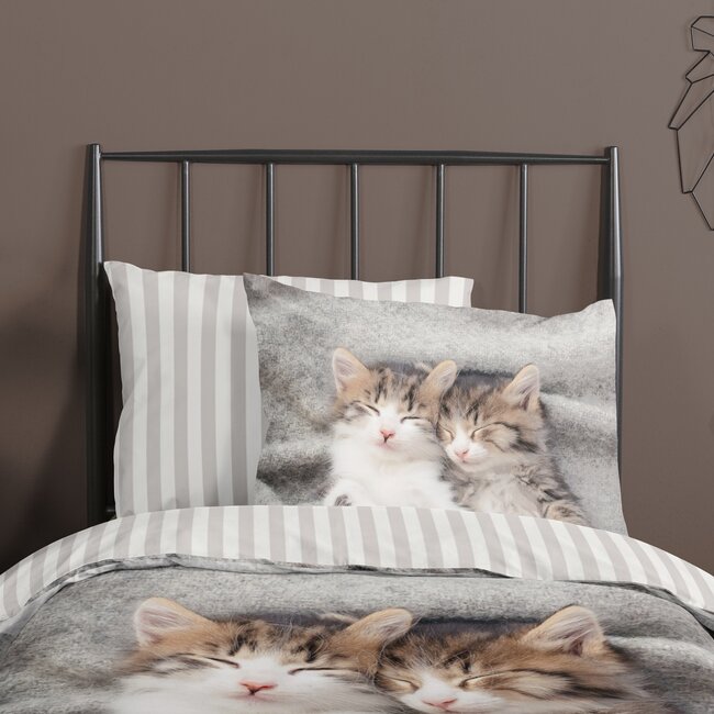 Microvezel kinderdekbedovertrek Snooze - 140x220 + 60x70 cm