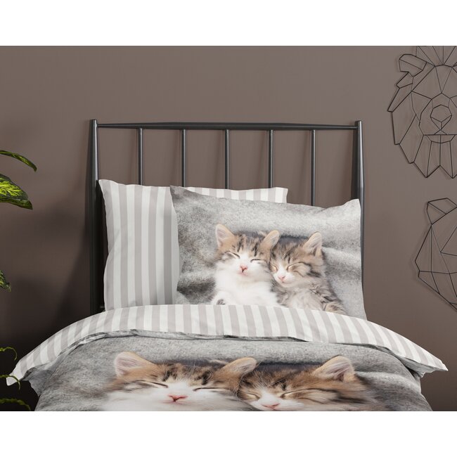 Microvezel kinderdekbedovertrek Snooze - 140x220 + 60x70 cm