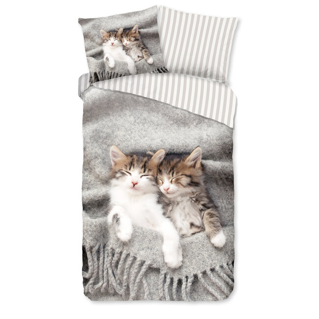 Microvezel kinderdekbedovertrek Snooze - 140x220 + 60x70 cm