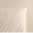 Microvezel dekbedovertrek Zigzag - creme