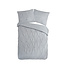 Pure Dekbedovertrek Plooi - zilver - microvezel