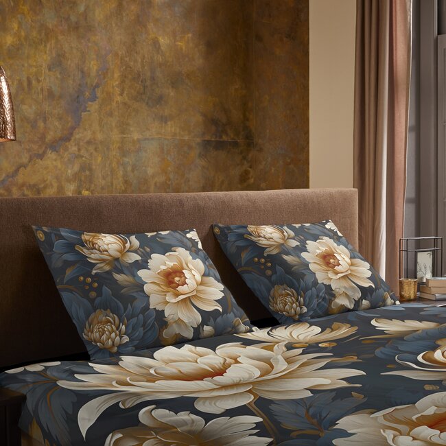 Dekbedovertrek Iron - antraciet - microvezel