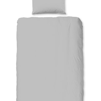 Pure Uni dekbedovertrek grijs - Microvezel