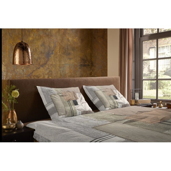 Microvezel dekbedovertrek Claires - Zand