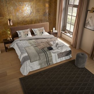 Pure Microvezel dekbedovertrek Claires - Zand