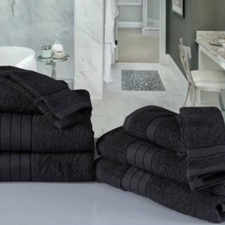 Good Morning Handdoekken - katoen 500 gr/m² - antraciet