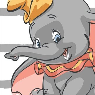 Disney & Licentie Dumbo strandlaken - katoen - 70x140 cm