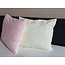Gekleurd hoofdkussen - roze - 60x70 cm - 600 gram