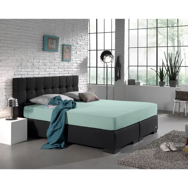 Hoeslaken - dubbel jersey - 80/90x200/220 cm