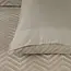Teddy dekbedovertrek Chevron - onderkant microvezel - Taupe