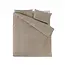 Teddy dekbedovertrek Chevron - onderkant microvezel - Taupe