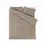 Teddy dekbedovertrek Chevron - onderkant microvezel - Taupe
