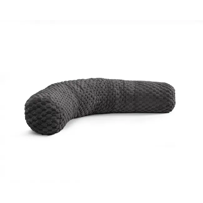 Bodypillow Antraciet - ergonomisch kussen - 140 x 20 cm
