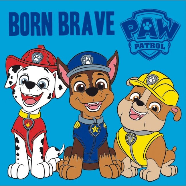 Handdoek Born Brave - katoen - 30x30 cm