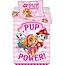 Katoen kinderdekbedovertrek Pup Power - 140x200 + 50x70 cm