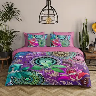 HiP Katoen satijn dekbedovertrek Axelle