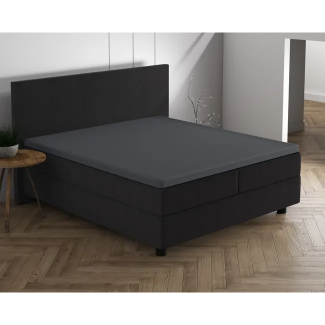 Topper hoeslaken - dubbel jersey - 190/200 x 220/230 cm