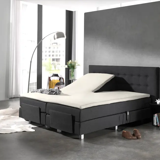 Splittopper hoeslaken - katoen - 160x210 cm