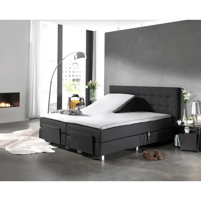 Splittopper hoeslaken - katoen - 160x220 cm