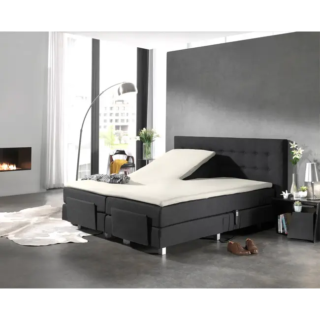 Splittopper hoeslaken - katoen - 180x210 cm