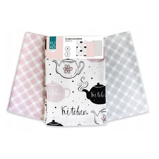 Kuke Theedoekdoekenset Kitchen - 3-delig - 40x60cm