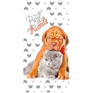 Animal Pictures Strandlaken Best Friends - 70x140 cm