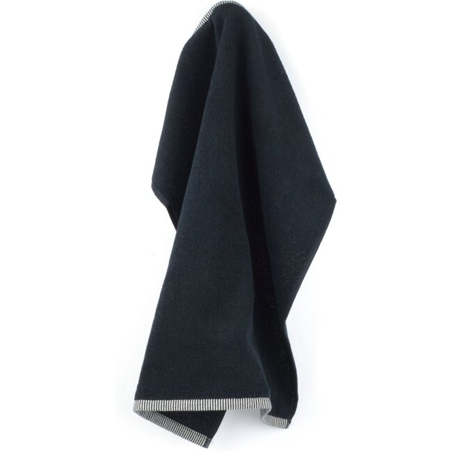 Handdoek Effen - Zwart