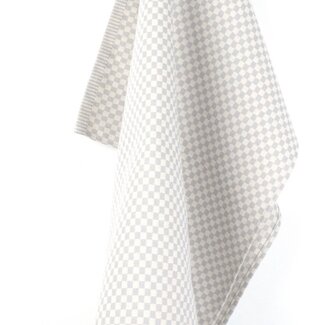 Bunzlau Castle Theedoek Small Check - Grijs