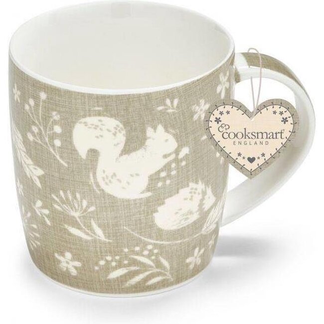 Beker Woodland - Grijs