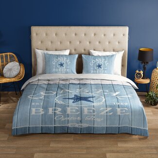 Good Morning Katoen dekbedovertrek Breeze