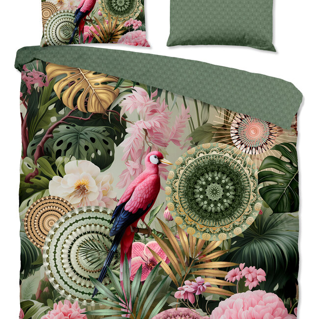 Katoensatijn dekbedovertrek Palay