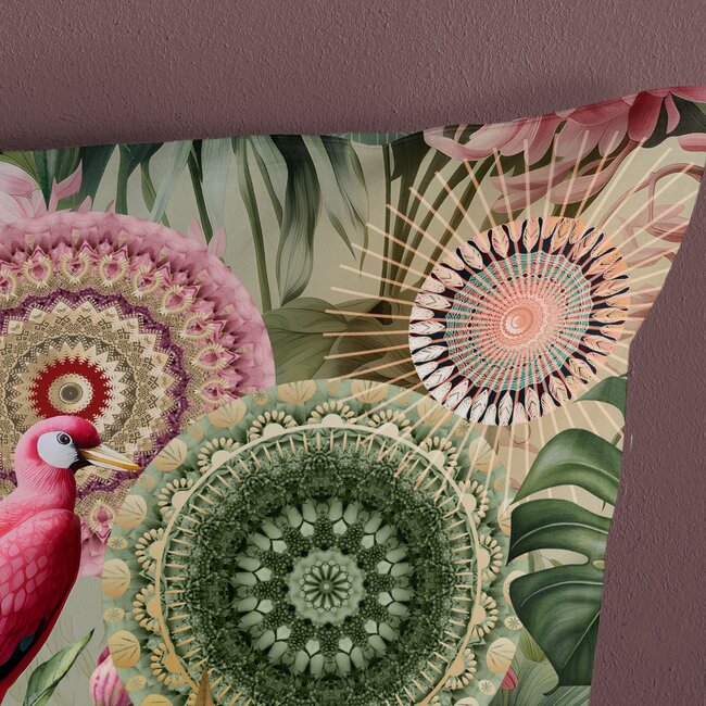 Katoensatijn dekbedovertrek Palay