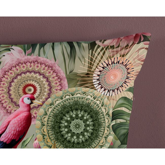 Katoensatijn dekbedovertrek Palay