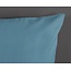 Peuter dekbedovertrek uni Adria Blauw - katoen - 120x150 + 60x70 cm