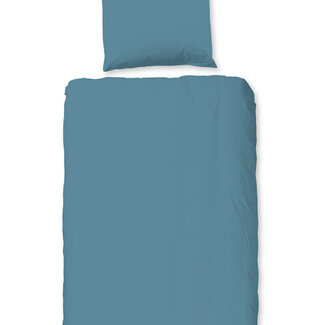 Good Morning Peuter dekbedovertrek uni Adria Blauw - katoen