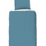 Peuter dekbedovertrek uni Adria Blauw - katoen - 120x150 + 60x70 cm