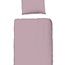 Peuter dekbedovertrek uni Soft Pink - katoen - 120x150 + 60x70 cm