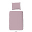 Peuter dekbedovertrek uni Soft Pink - katoen - 120x150 + 60x70 cm
