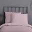 Peuter dekbedovertrek uni Soft Pink - katoen - 120x150 + 60x70 cm