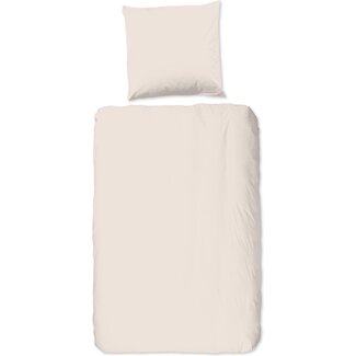 Good Morning Katoen dekbedovertrek uni - licht zand