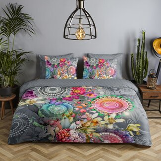 HiP Katoen satijn dekbedovertrek Olinga