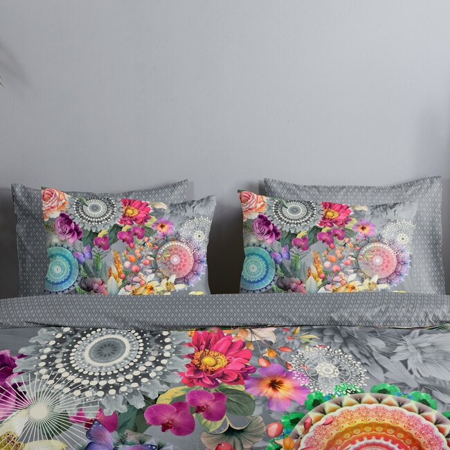 Katoen satijn dekbedovertrek Olinga