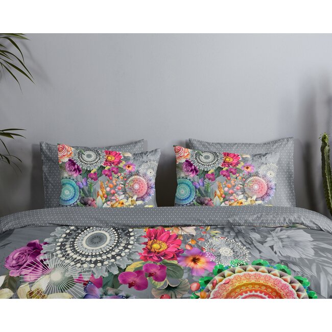 Katoen satijn dekbedovertrek Olinga