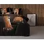 Microvezel dekbedovertrek Tiger Icon - Zwart