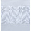 Velvet dekbedovertrek - Crossline - Wit