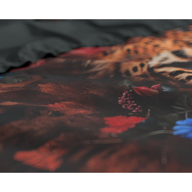 Dekbedovertrek Leopardo - Multi - Katoensatijn