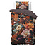 Katoensatijn dekbedovertrek Flower Artistic - Multi