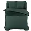 Velvet dekbedovertrek - Band - Groen