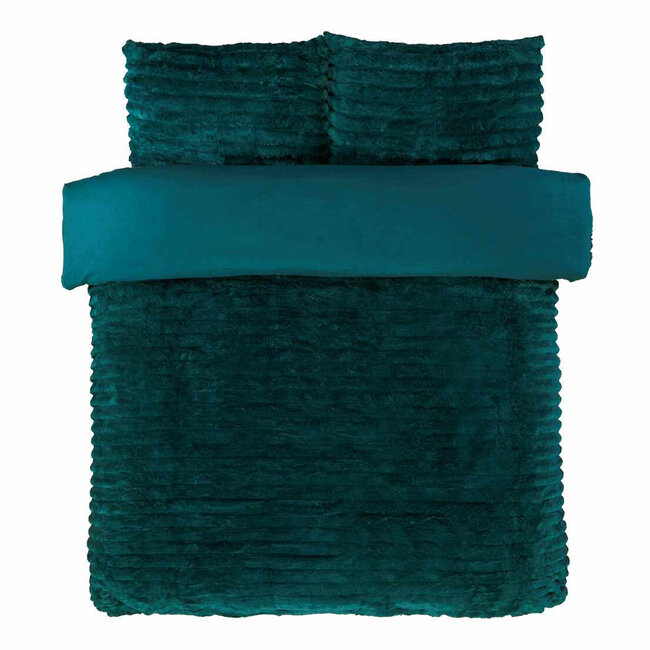 Rabbit Faux Fur dekbedovertrek - Groen