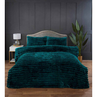 So Soft Rabbit Faux Fur dekbedovertrek - Groen